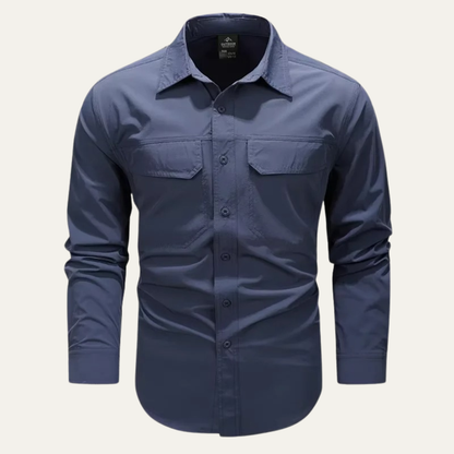 Mens Quick Dry Tactical Shirt Breathable - Fashinoza