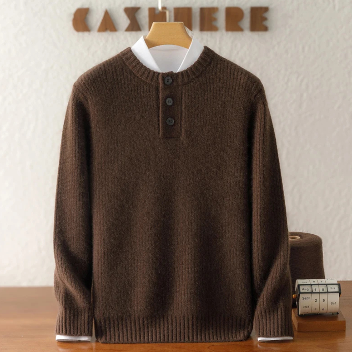 Winsterly Men's Crew Neck Sweater
