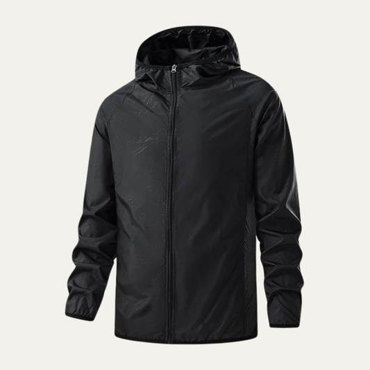 Vernazza Men's Waterproof Hooded Windbreaker Jacket Lightweight - Fashinoza