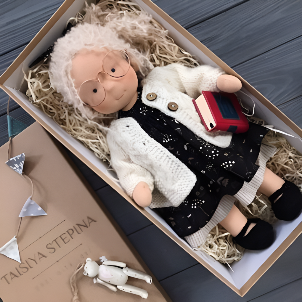 Waldorf Cuddly Doll Handmade - Fashinoza