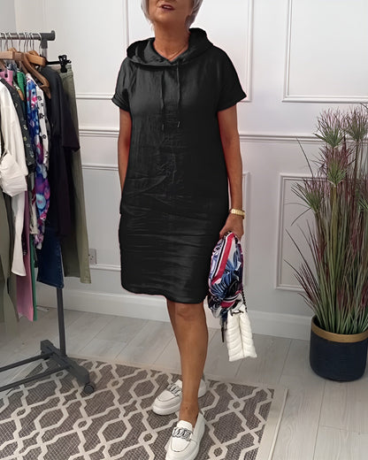 Women's Relaxed Hoodie Dress