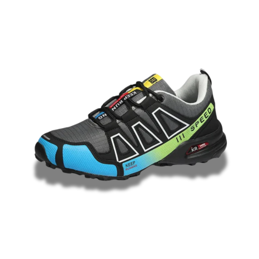 Orthopedic Hiking Shoes for Women and Men Waterproof Lace-Up Walking Sneakers