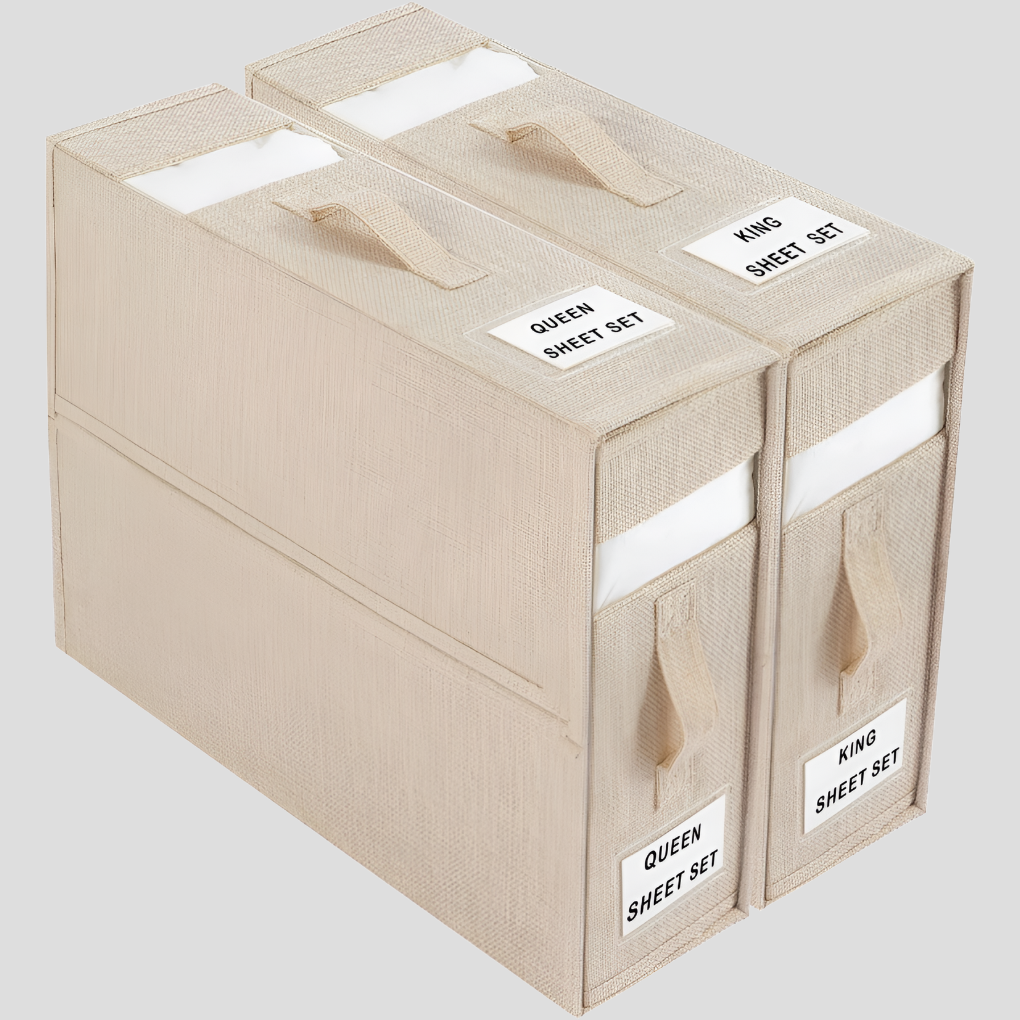 Foldable Bed Sheet Storage Box - Fashinoza