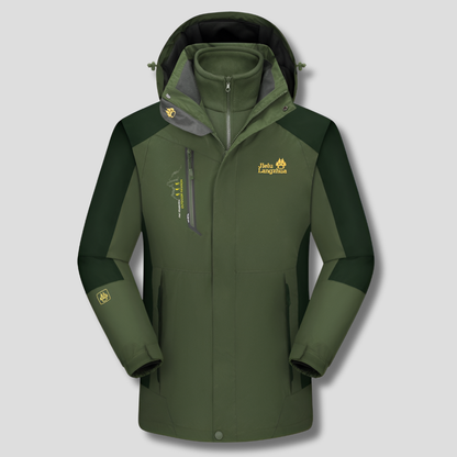 3-In-1 Waterproof Ski Jacket Winter - Fashinoza