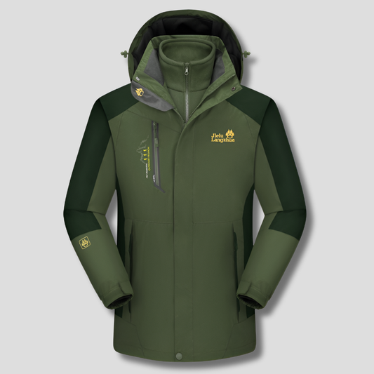 3-In-1 Waterproof Ski Jacket Winter - Fashinoza