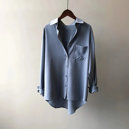 Women's Satin Shirt - 
Fashinoza