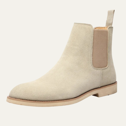 Men's Suede Chelsea Ankle Boots