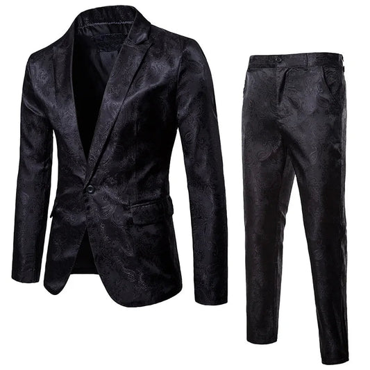 Womens Classic Two Piece Suit - Fashinoza