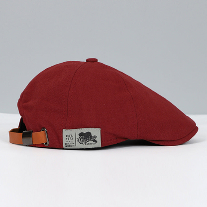 Men's Adjustable Beret Modern Wool - Fashinoza
