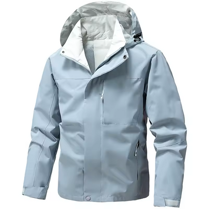 Waterproof Windbreaker Coat Loose Fit - Fashinoza