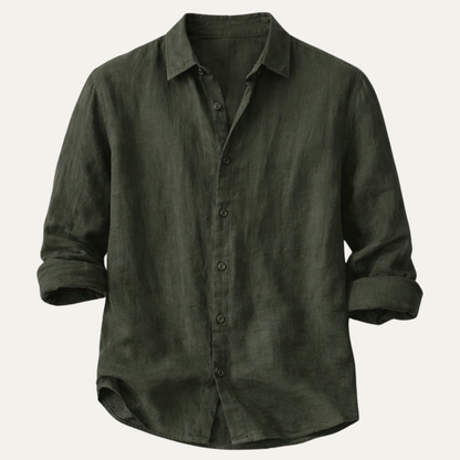 Men's Casual Button Up Shirt Lightweight - Fashinoza