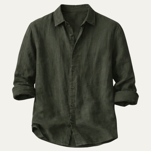 Men's Casual Button Up Shirt Lightweight - Fashinoza