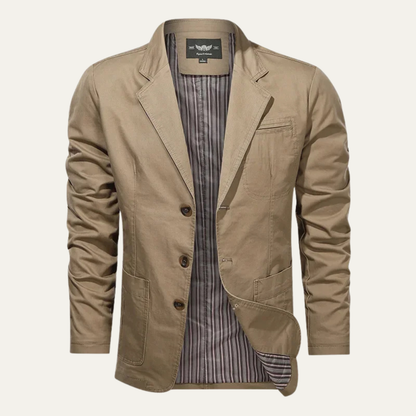 Men's Tailored Business Jacket - Fashinoza
