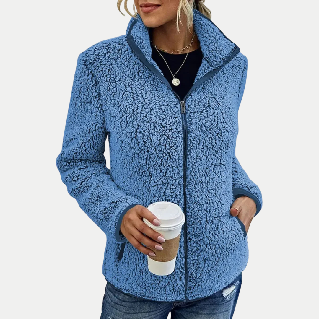 Elegant Women's Casual Jacket - Fashinoza