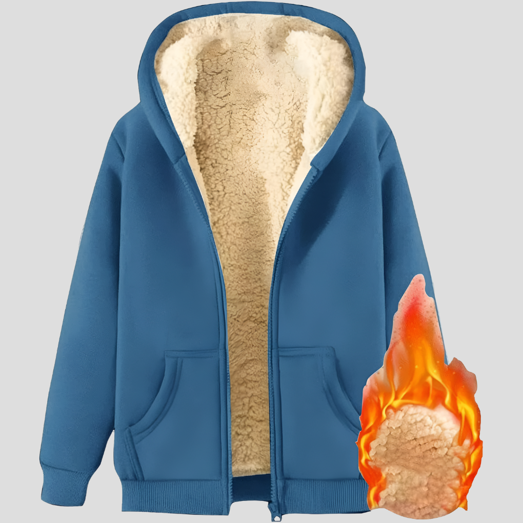 Men's Fleece Lined Hoodie Jacket