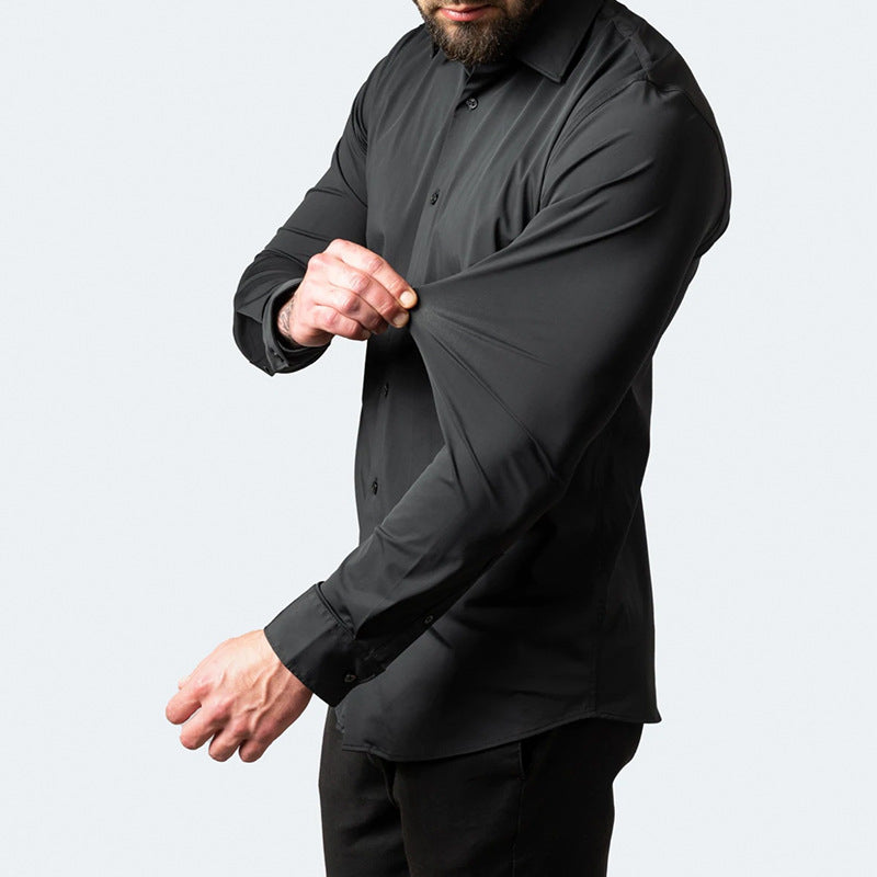 Espe Men's Stretch Dress Shirt Wrinkle