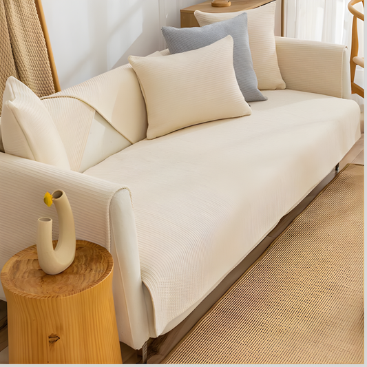 Linen Sofa Slipcover Set - Fashinoza