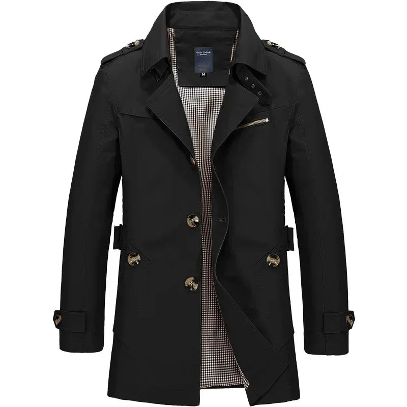 Men's Classic Windbreaker Jacket - Fashinoza