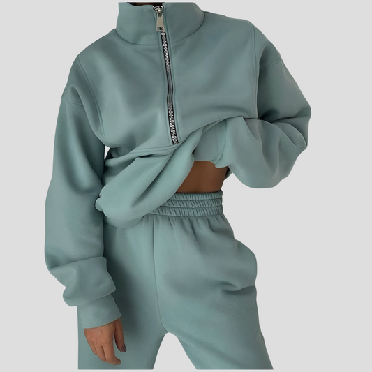 Women's Tracksuit Set Comfortable - Fashinoza