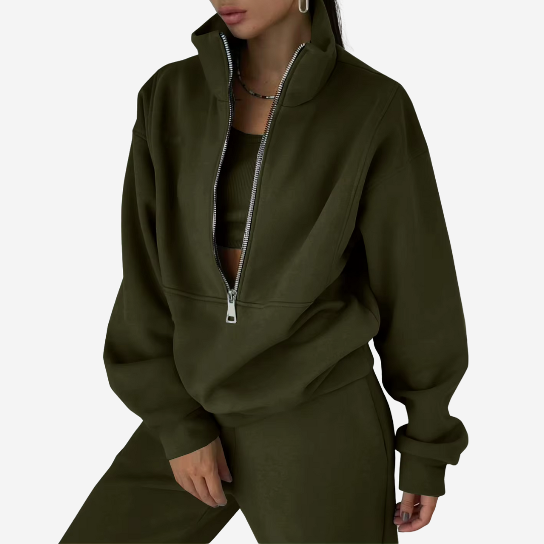 Women's Two-Piece Tracksuit Comfortable Polyester