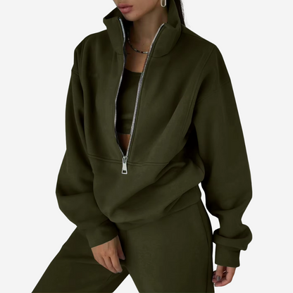 Women's Two-Piece Tracksuit Comfortable Polyester