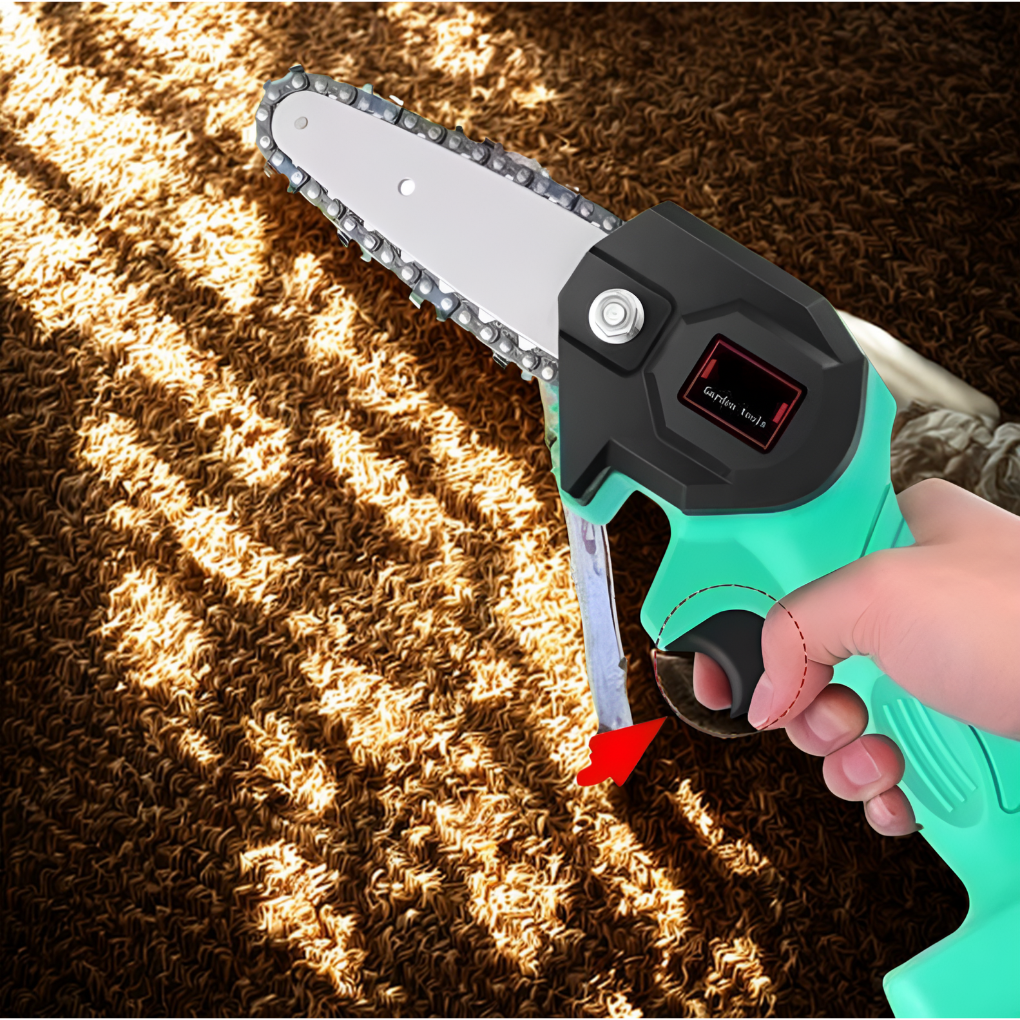 Rechargeable Mini Electric Chainsaw - Fashinoza