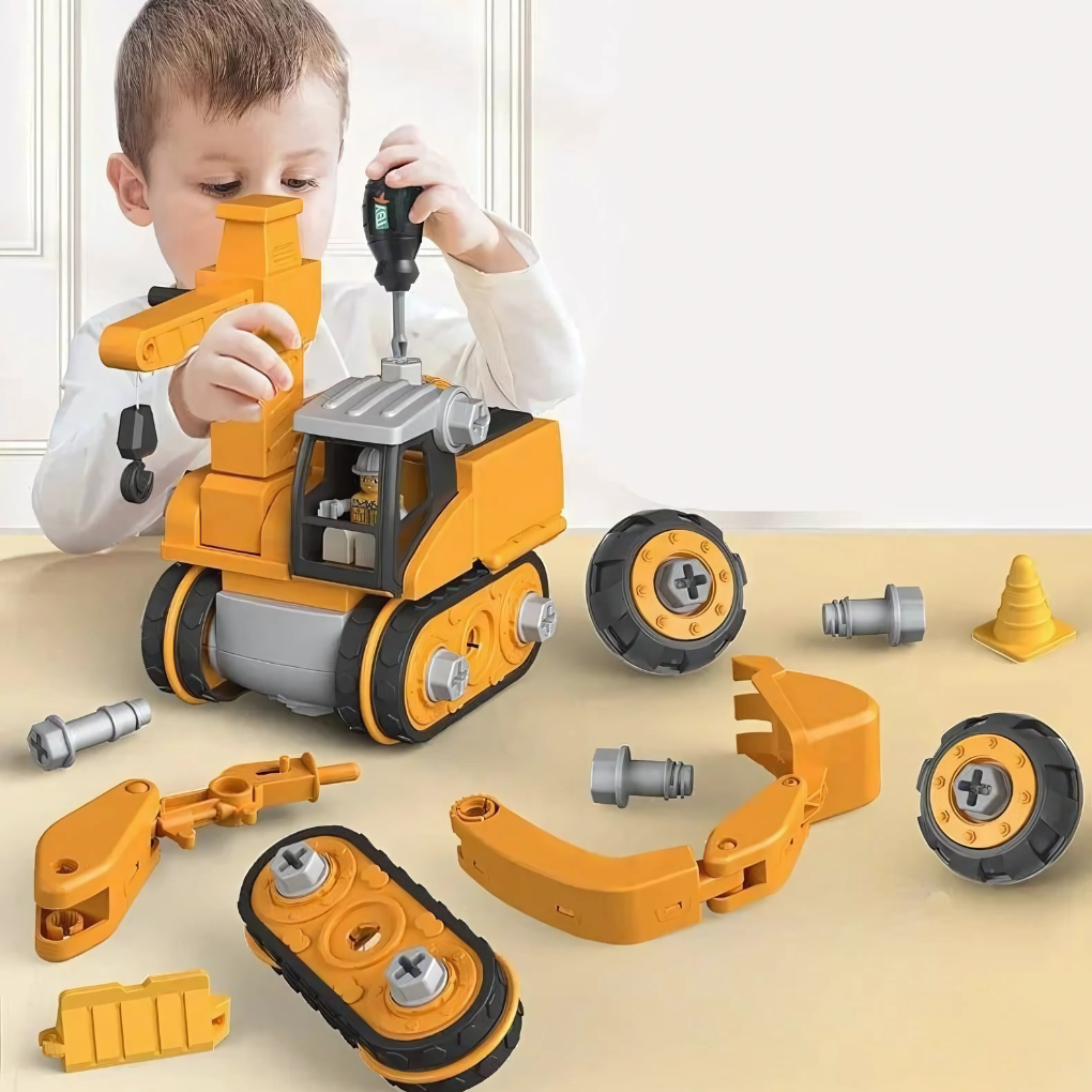 Builder Engineer Construction Toy Set - Fashinoza