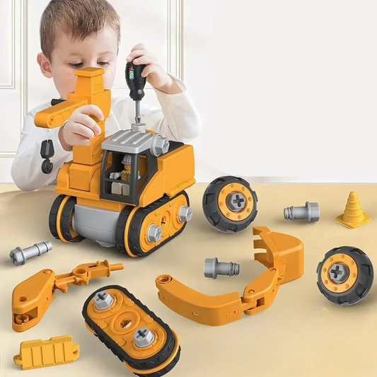 Builder Engineer Construction Toy Set - Fashinoza