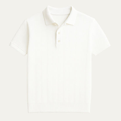 Men's Cotton Polo Vintage Style Shirt - Fashinoza