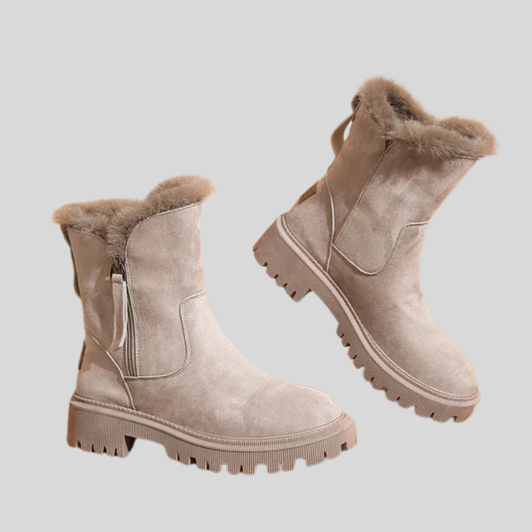 Women's Thermal Insulated Winter Boots - Fashinoza