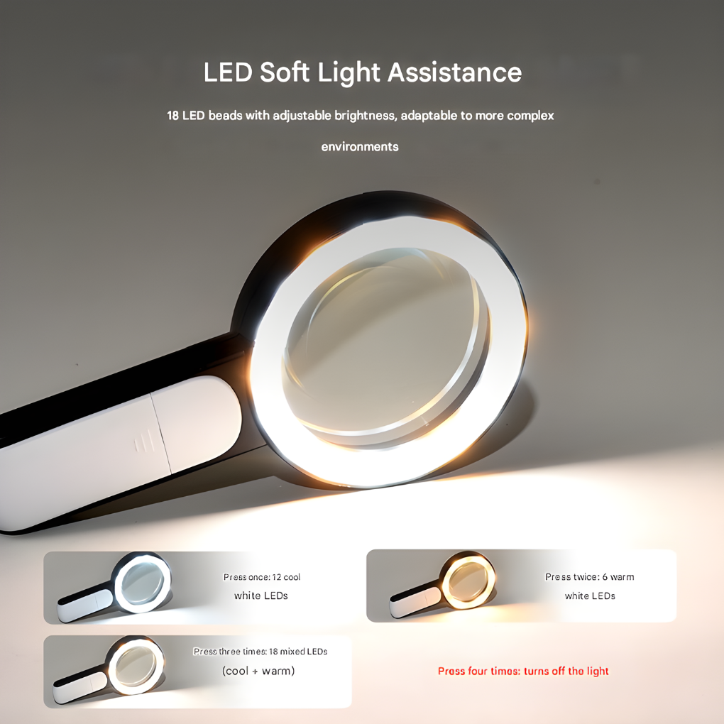 Handheld Magnifier 20x Optical
