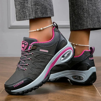 Women's Hiking Shoes Water-Resistant Colorful - Fashinoza