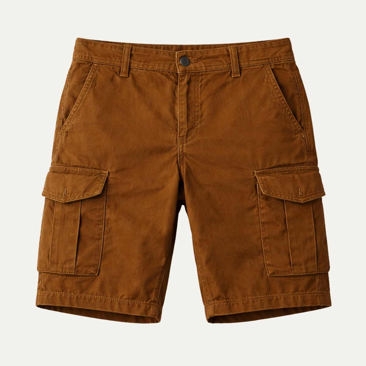 Men's Summer Utility Shorts Cotton With Pockets - Fashinoza
