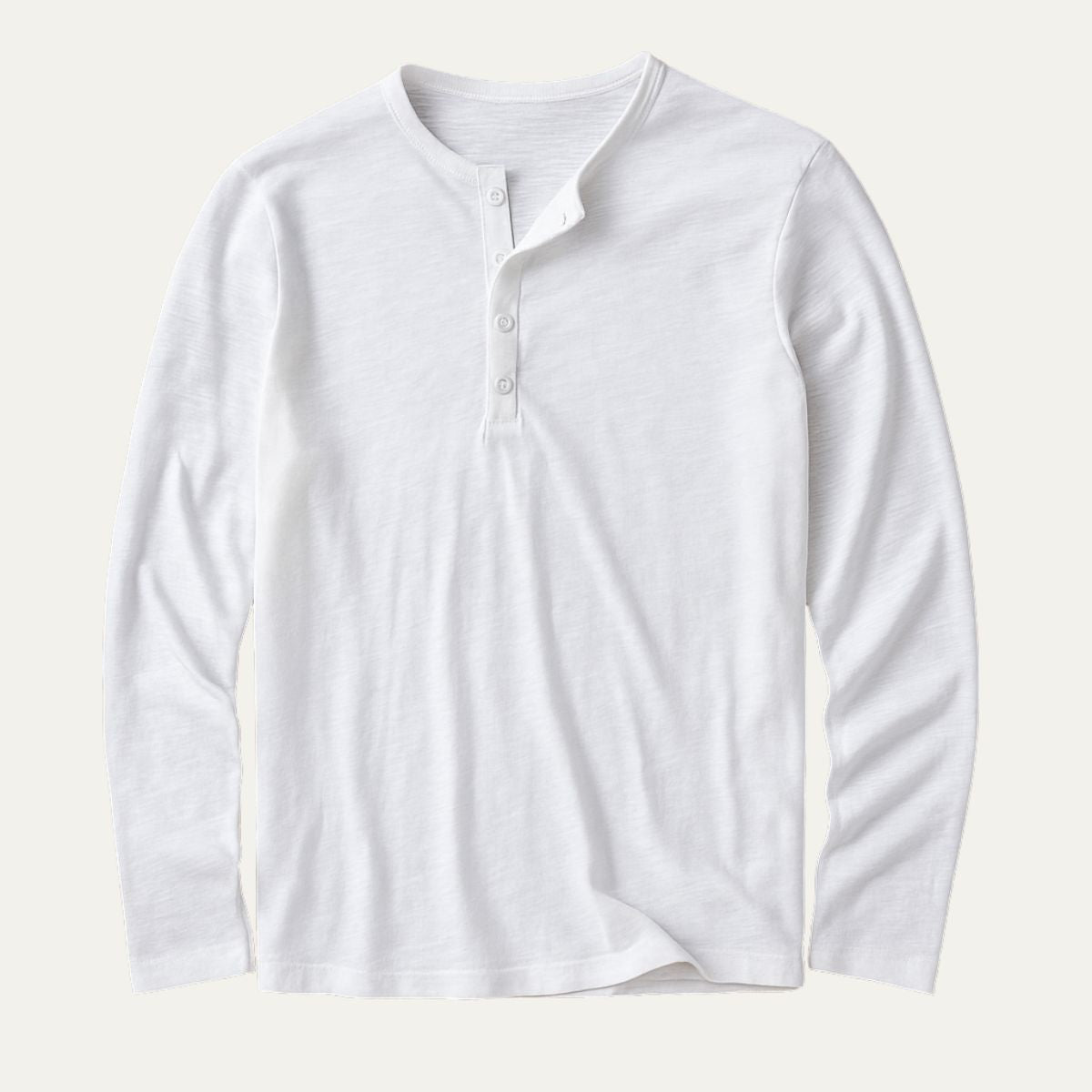 Men's Long Sleeve Cotton Polo Shirt