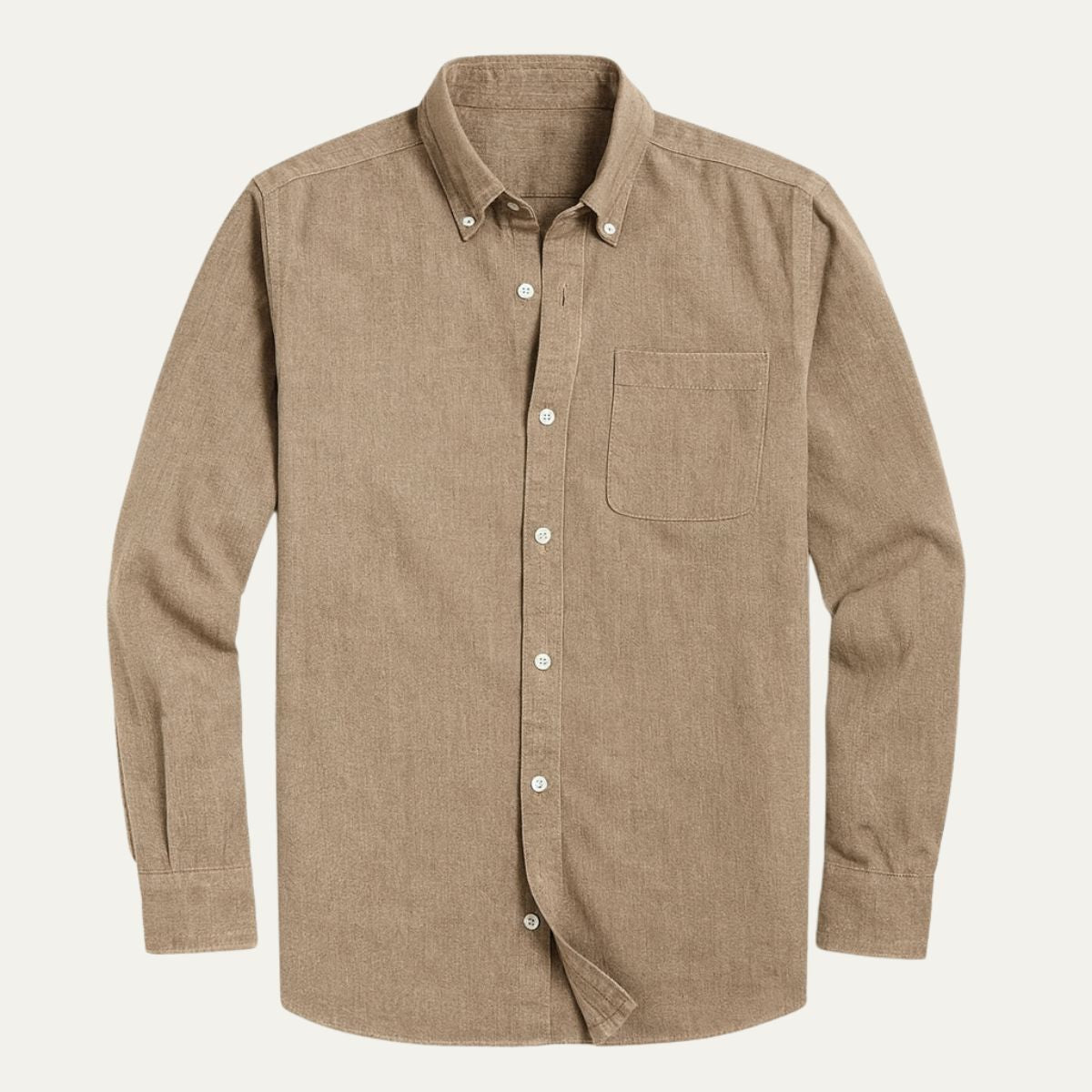 Men's Casual Denim Shirt Blue