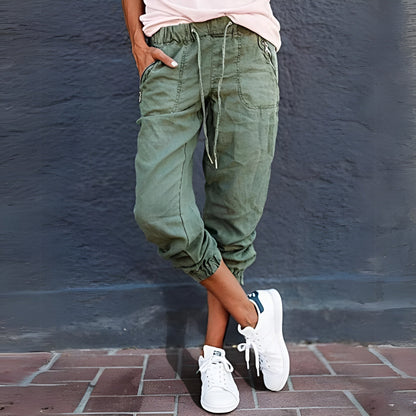 Men's Elastic Waist Jogger Pants Drawstring