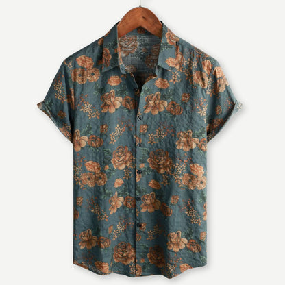 Women's Vintage Blossom Blouse Lightweight - 
Fashinoza
