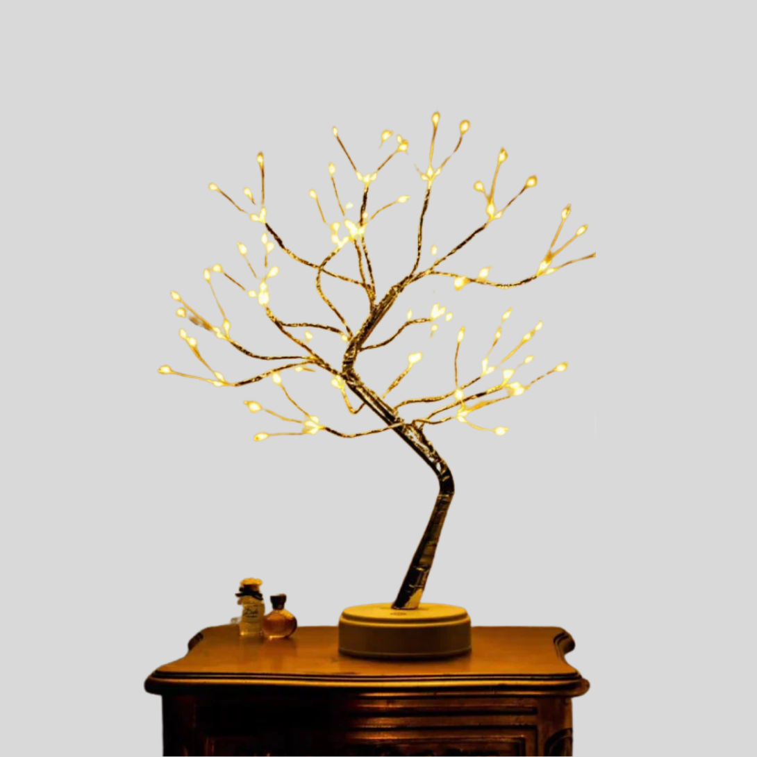 Tree Shaped Table Lamp Ambient Light - Fashinoza