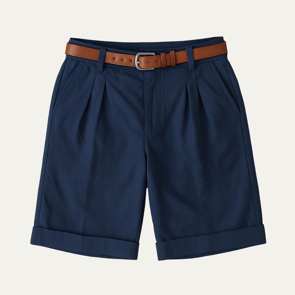 Men's Tailored Cotton Shorts