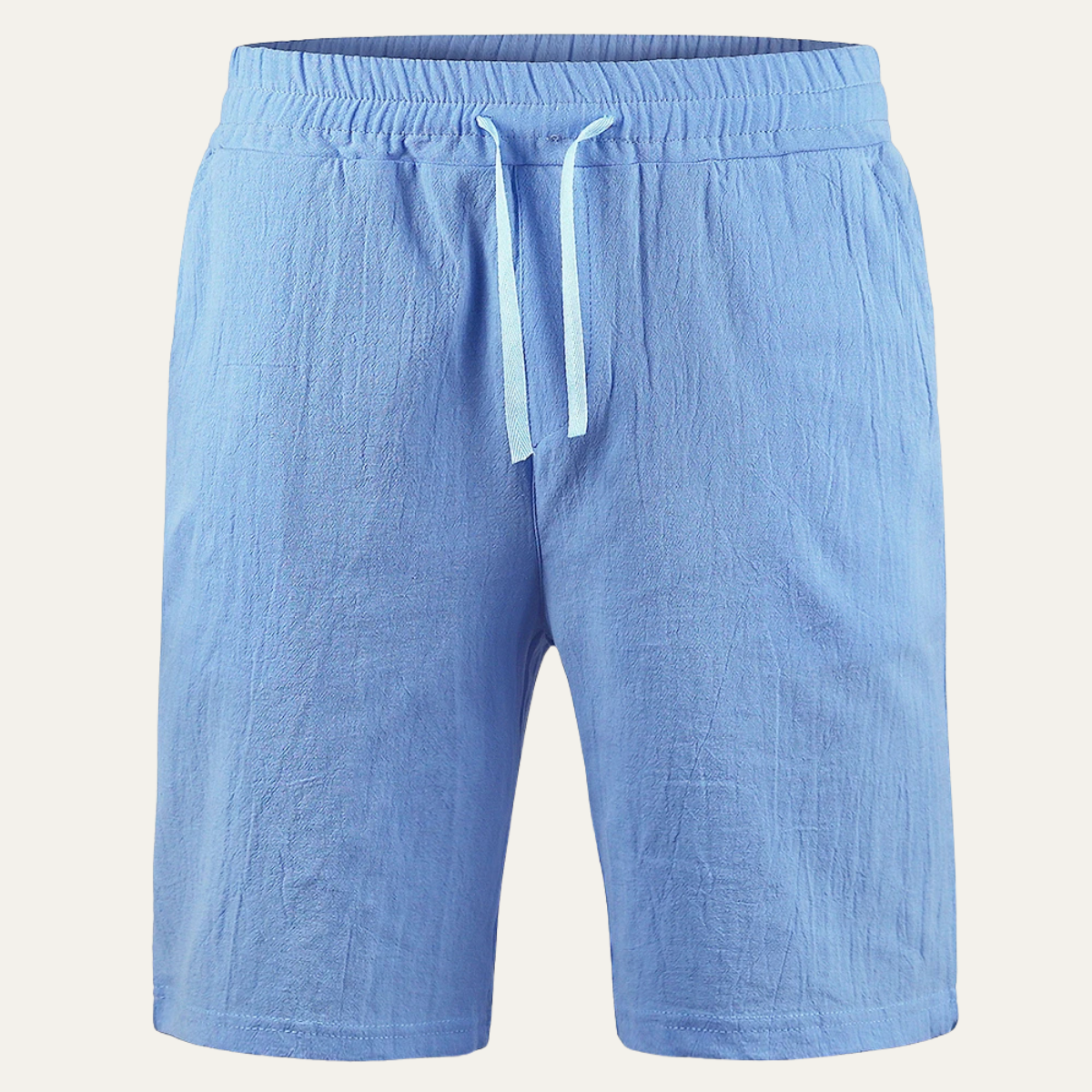 Men's Elastic Waist Casual Shorts Breathable - Fashinoza