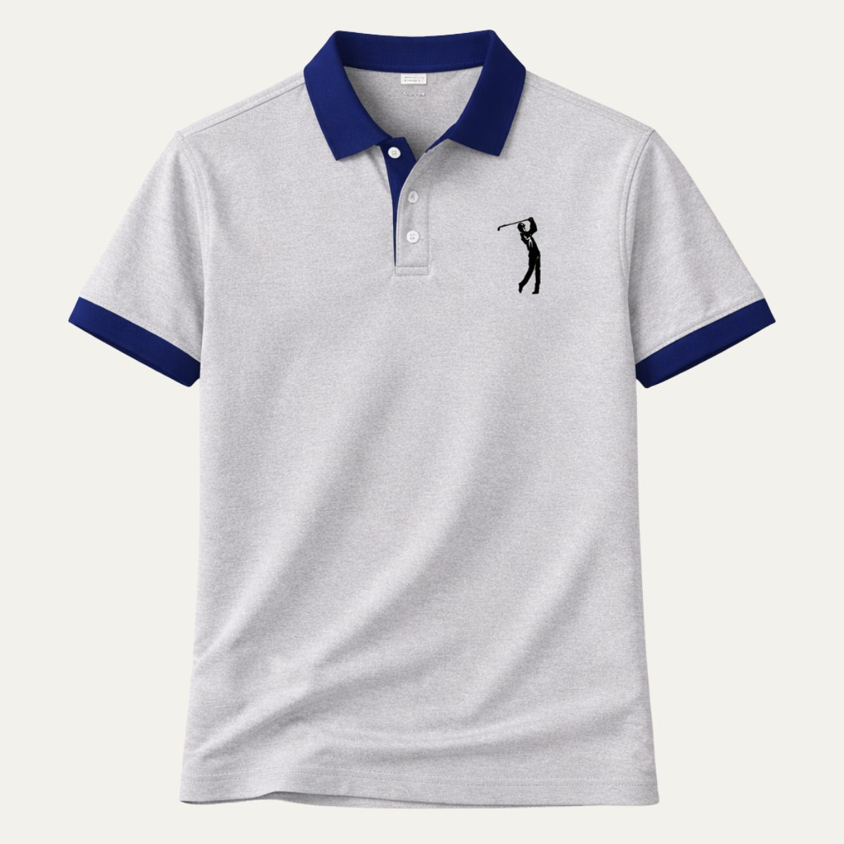 Men's Printed Golf Polo Shirt - Fashinoza