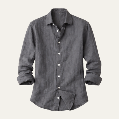 Men's Cotton Button Down Shirt Lightweight - Fashinoza
