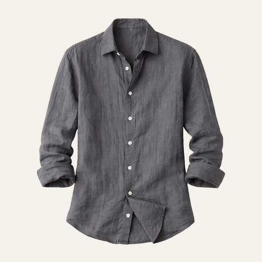 Men's Cotton Button Down Shirt Lightweight - Fashinoza