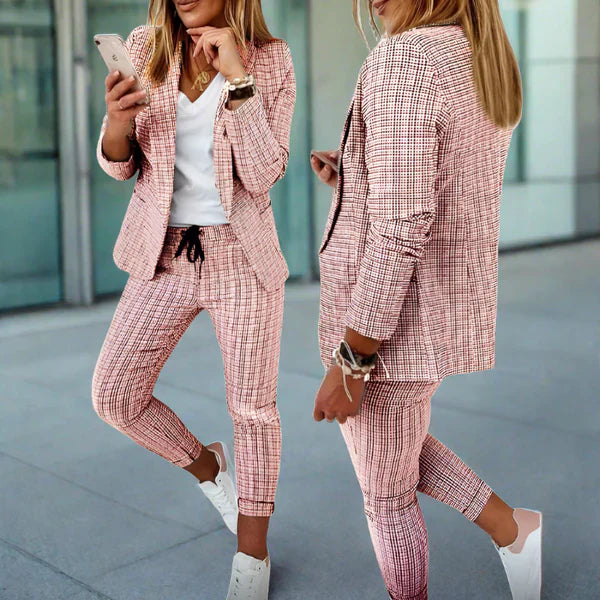 Women's 2-Piece Formal Business Suit - Fashinoza