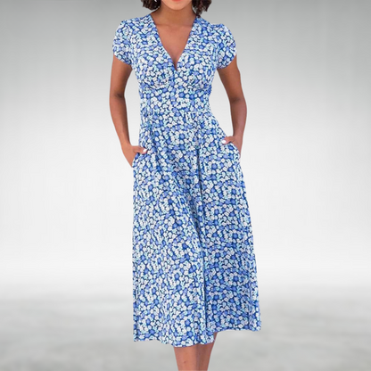 Women's Summer Dress Elegant - 
Fashinoza