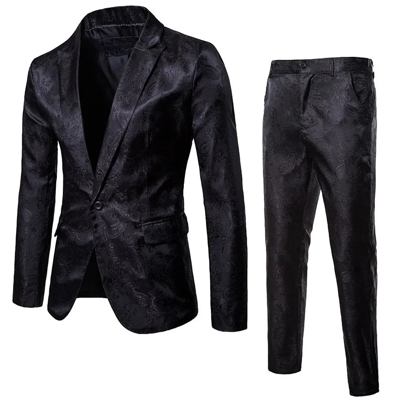 Women's Two-Piece Classic Suit - Fashinoza