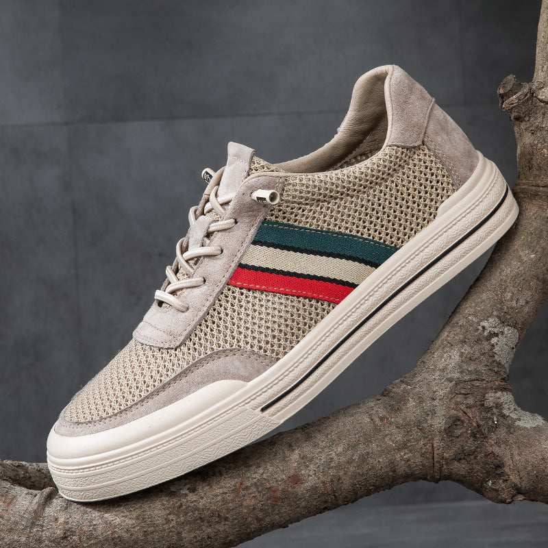 Lusano Men's Mesh Sneakers Comfortable - 
Fashinoza