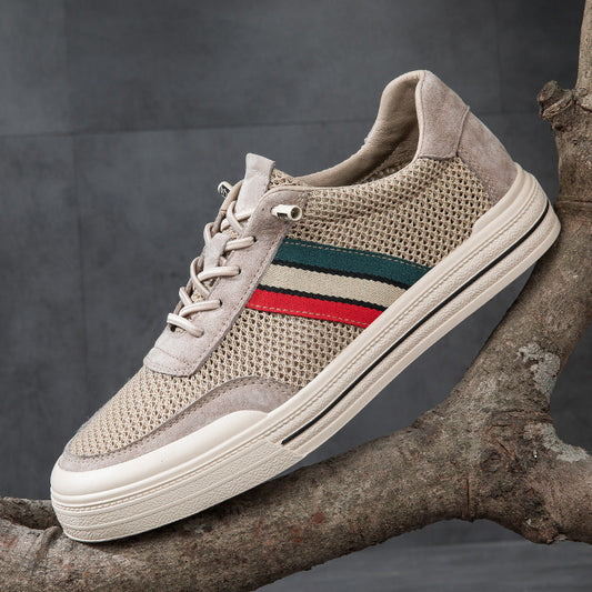 Lusano Men's Mesh Sneakers Comfortable - 
Fashinoza