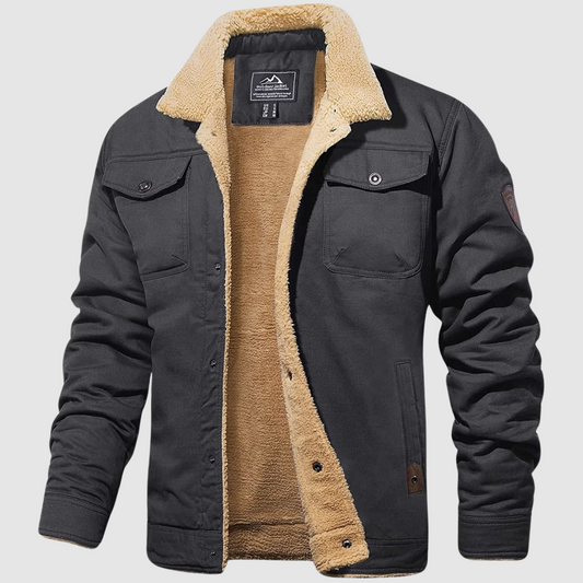 Men's Bomber Jacket Winter Edition - 
Fashinoza