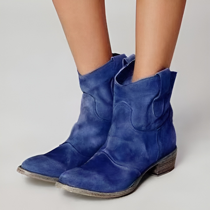 Women's Ankle Boots Side Zipper